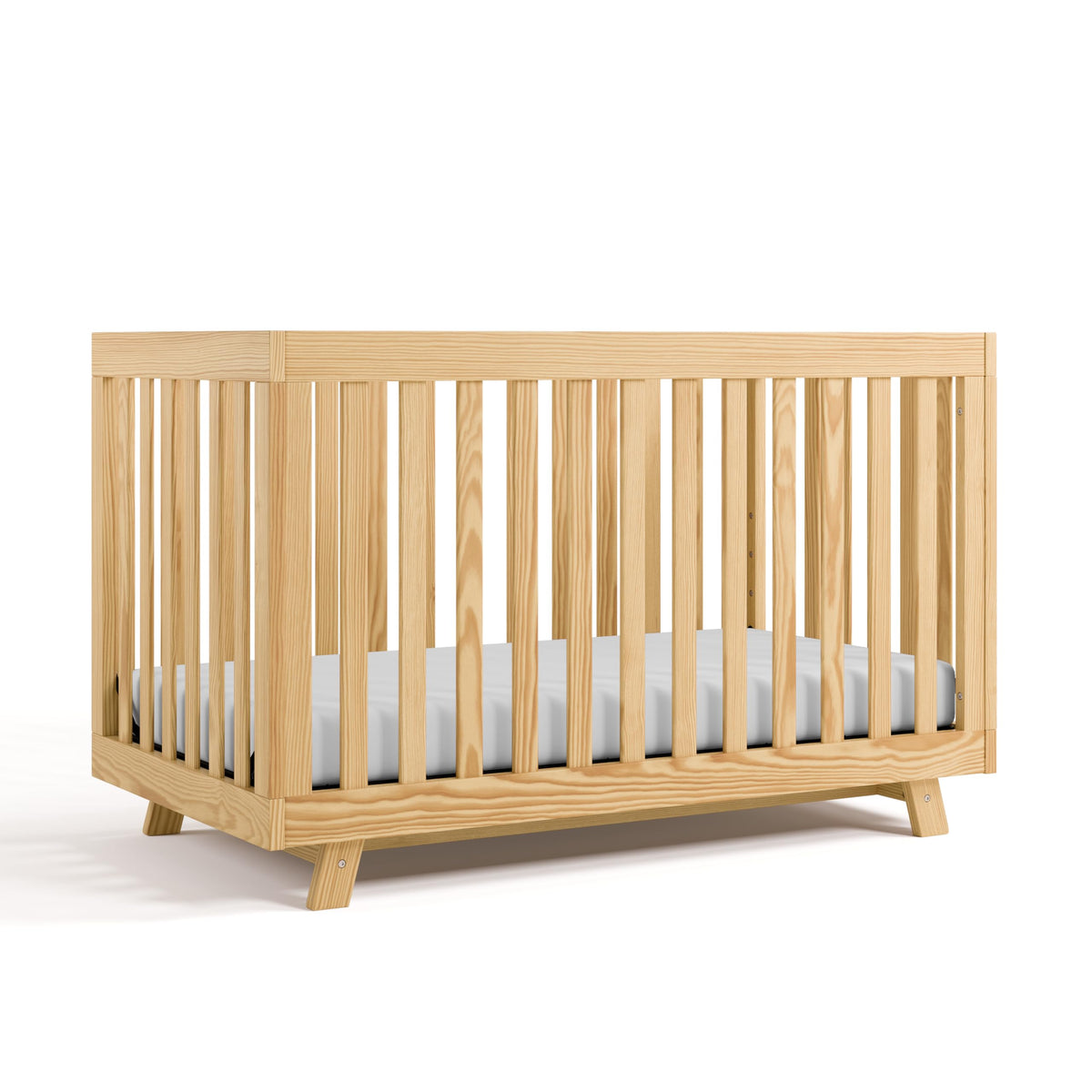 Storkcraft Beckett 3-in-1 Convertible Crib, Natural