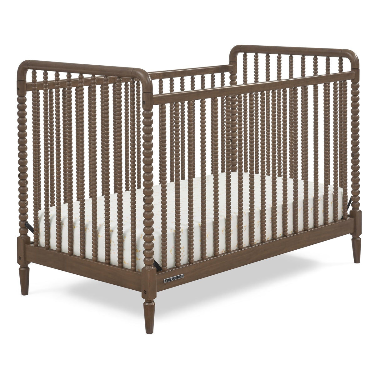 Delta Children Saint 4-in-1 Convertible Crib - Greenguard Gold Certified, Bianca White