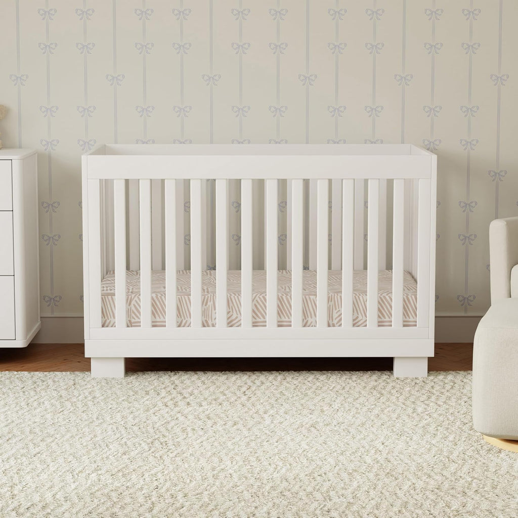 Babyletto Modo 3-in-1 Convertible Baby Crib, White
