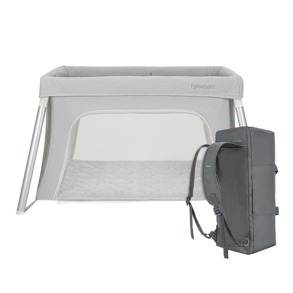 Newton Baby Compact Travel Crib & Play Yard, Carry-On Size - Sand