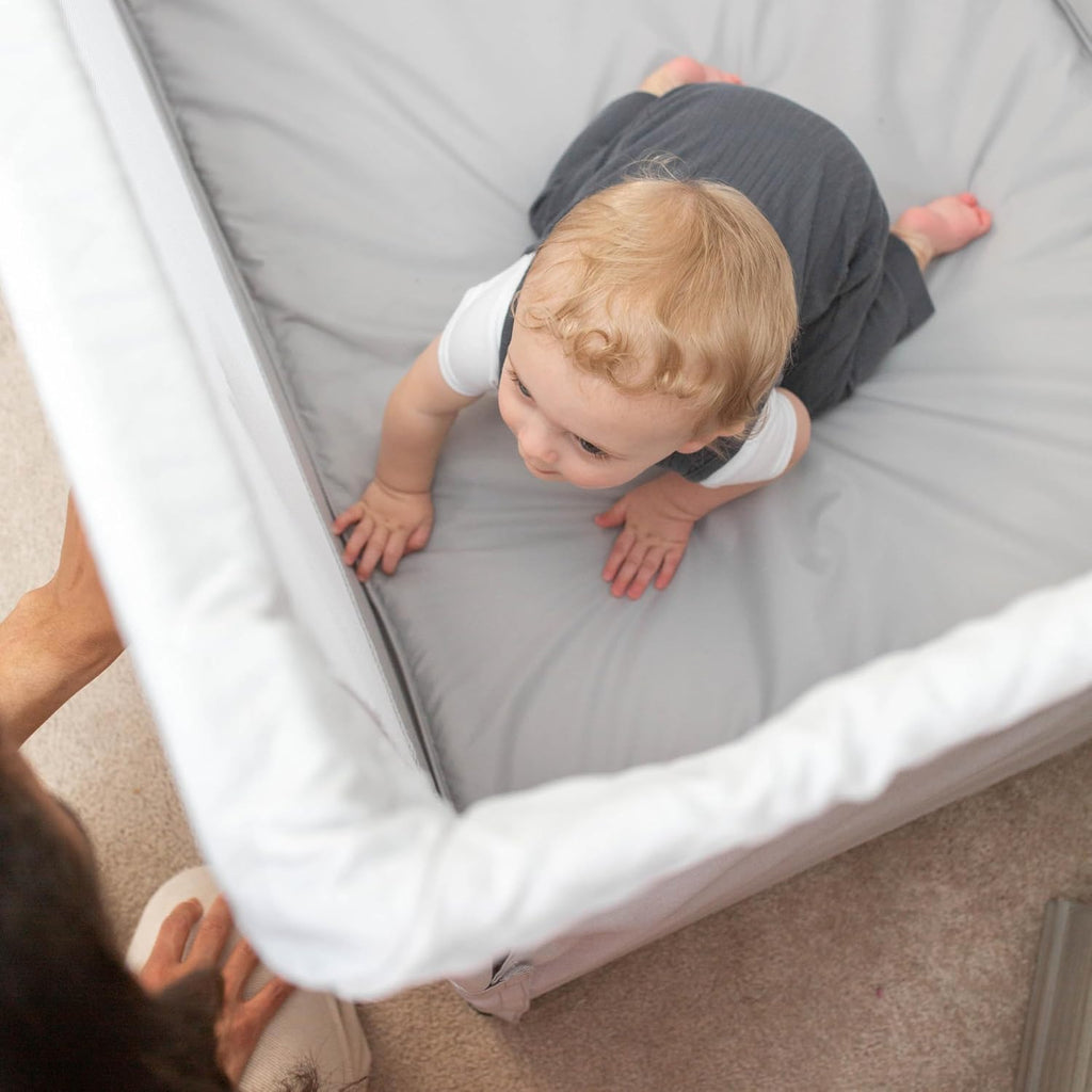 Baby Delight Lunaire Full Size Crib, Driftwood Grey