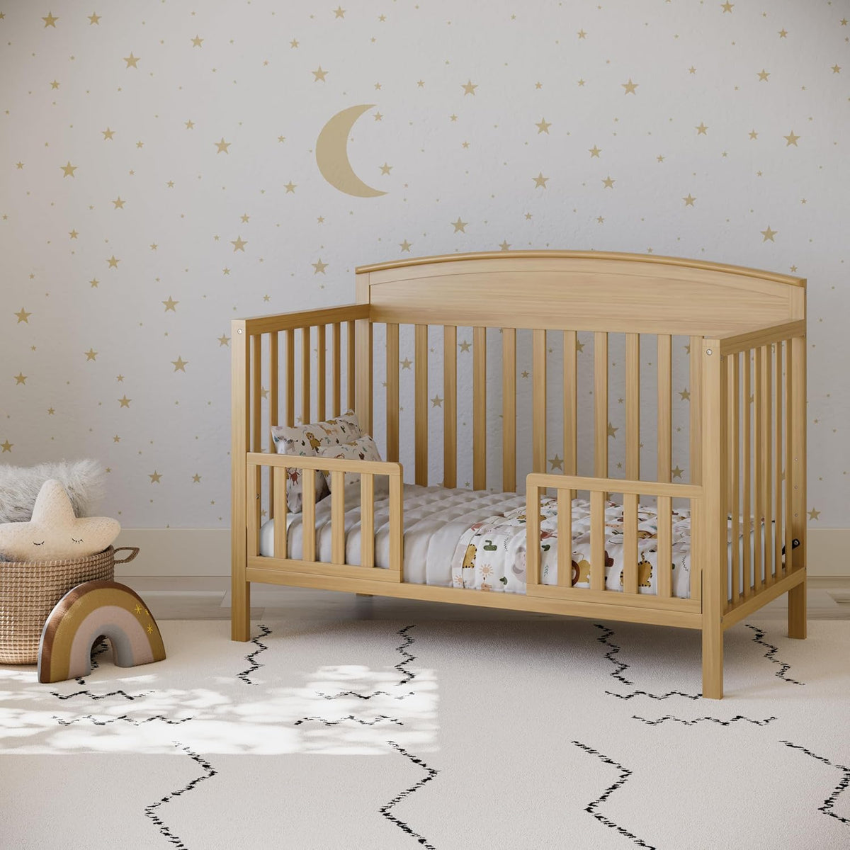 Graco Benton 5-in-1 Convertible Crib, Driftwood