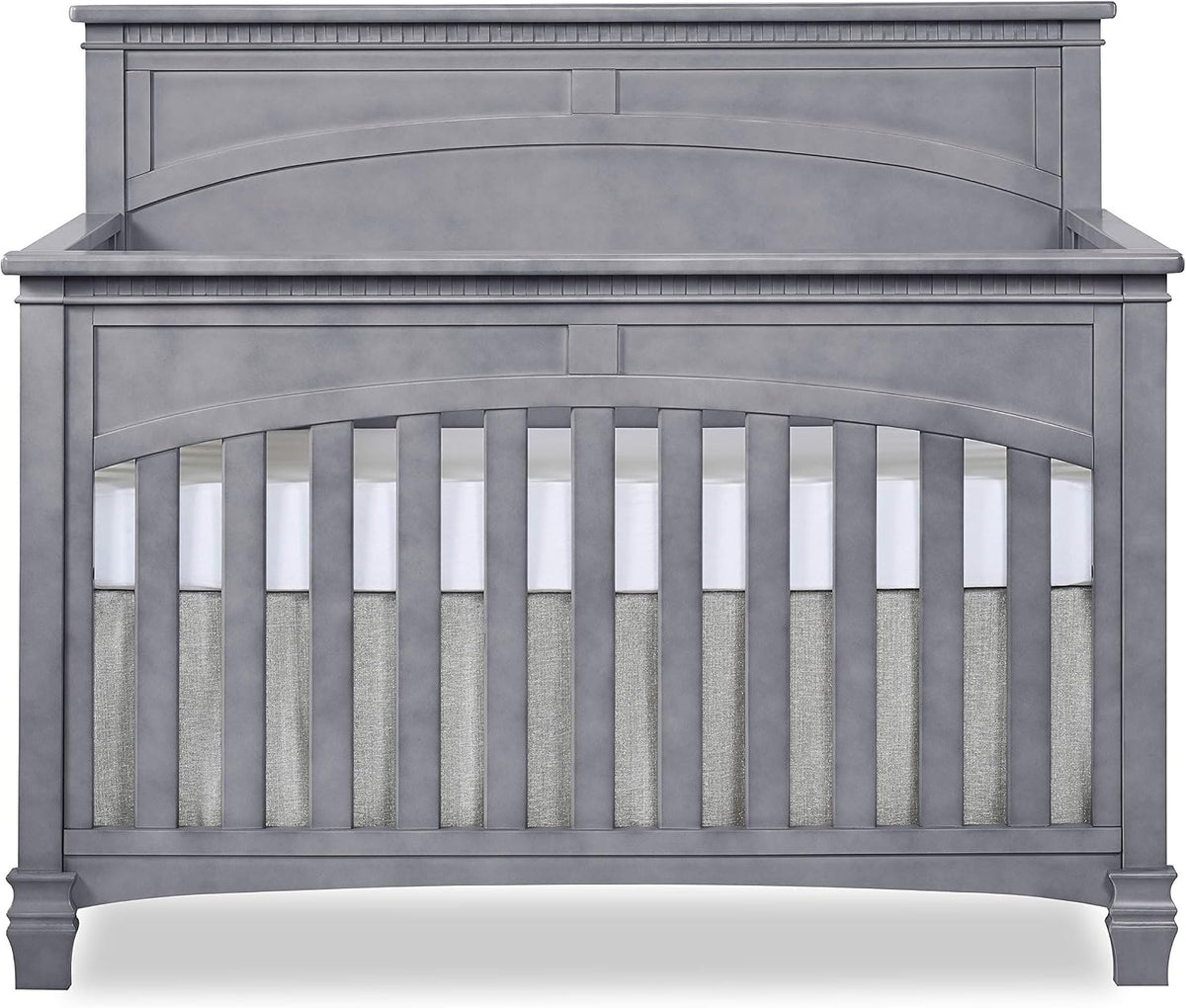 Evolur Santa Fe 5-in-1 Convertible Crib, Storm Grey