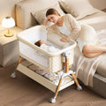 3 in 1 Baby Bassinet Bedside Sleeper,Bedside/Rocking Bassinet for Baby