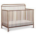 NAMESAKE Winston 4-in-1 Convertible Baby Crib, Vintage Gold - 70 lbs