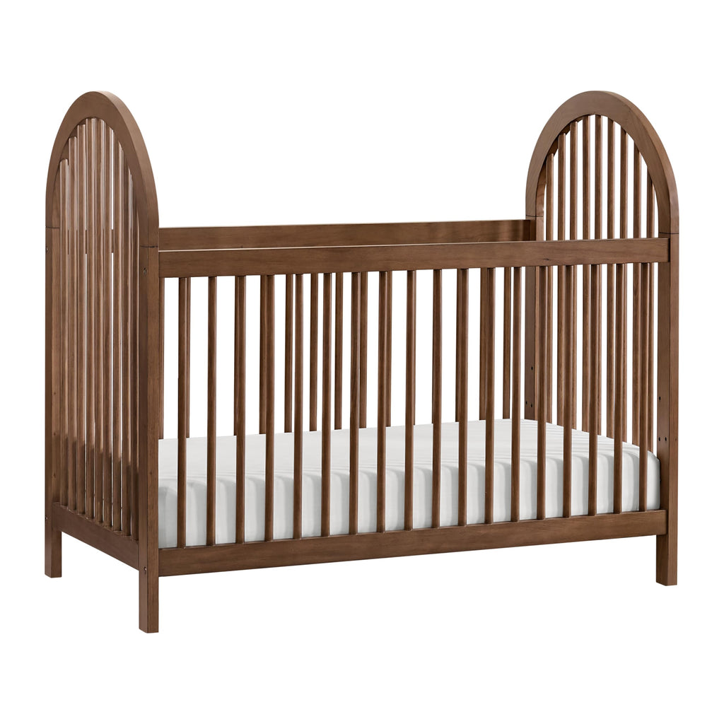 Soho Baby Everlee 3 in 1 Island Crib, Honey Wood, Green Guard Gold Certified