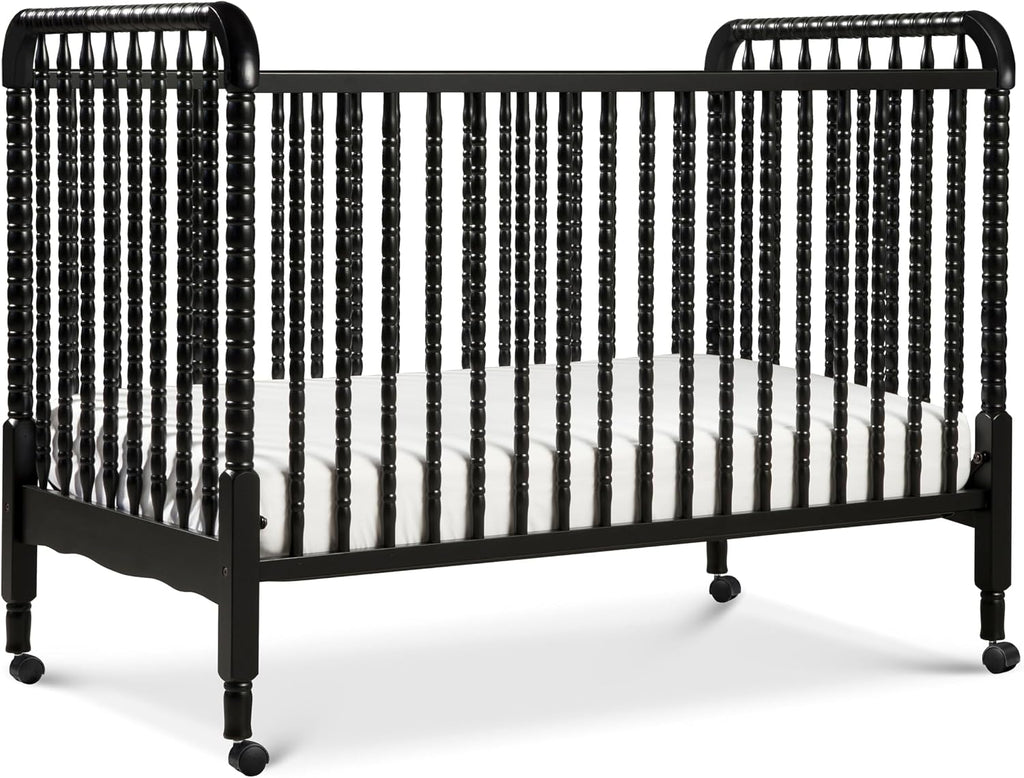 DaVinci Jenny Lind 3-in-1 Convertible Baby Crib, Ebony
