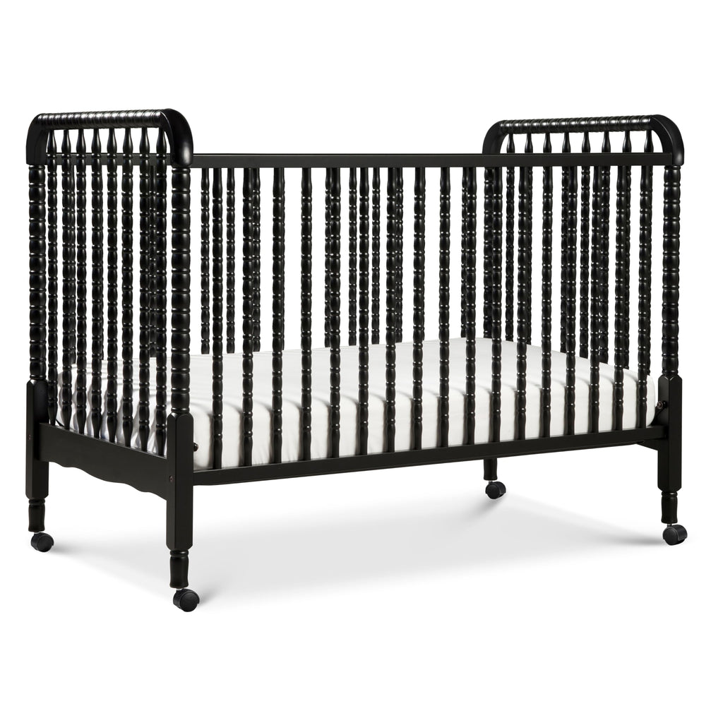 DaVinci Jenny Lind 3-in-1 Convertible Baby Crib, Ebony