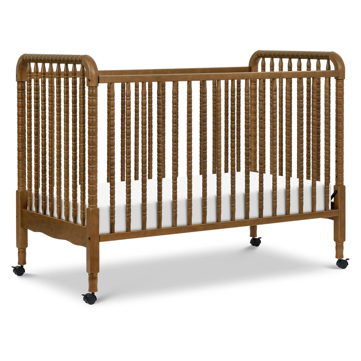 DaVinci Jenny Lind 3-in-1 Convertible Baby Crib, Ebony