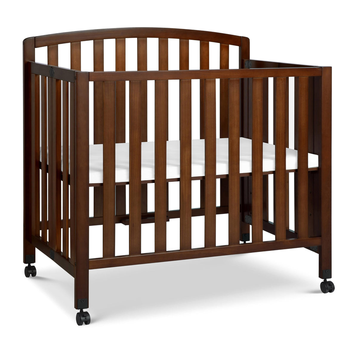 DaVinci Dylan 3-in-1 Convertible Portable Mini Crib, Espresso
