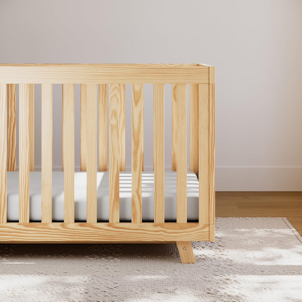 Storkcraft Beckett 3-in-1 Convertible Crib, Natural