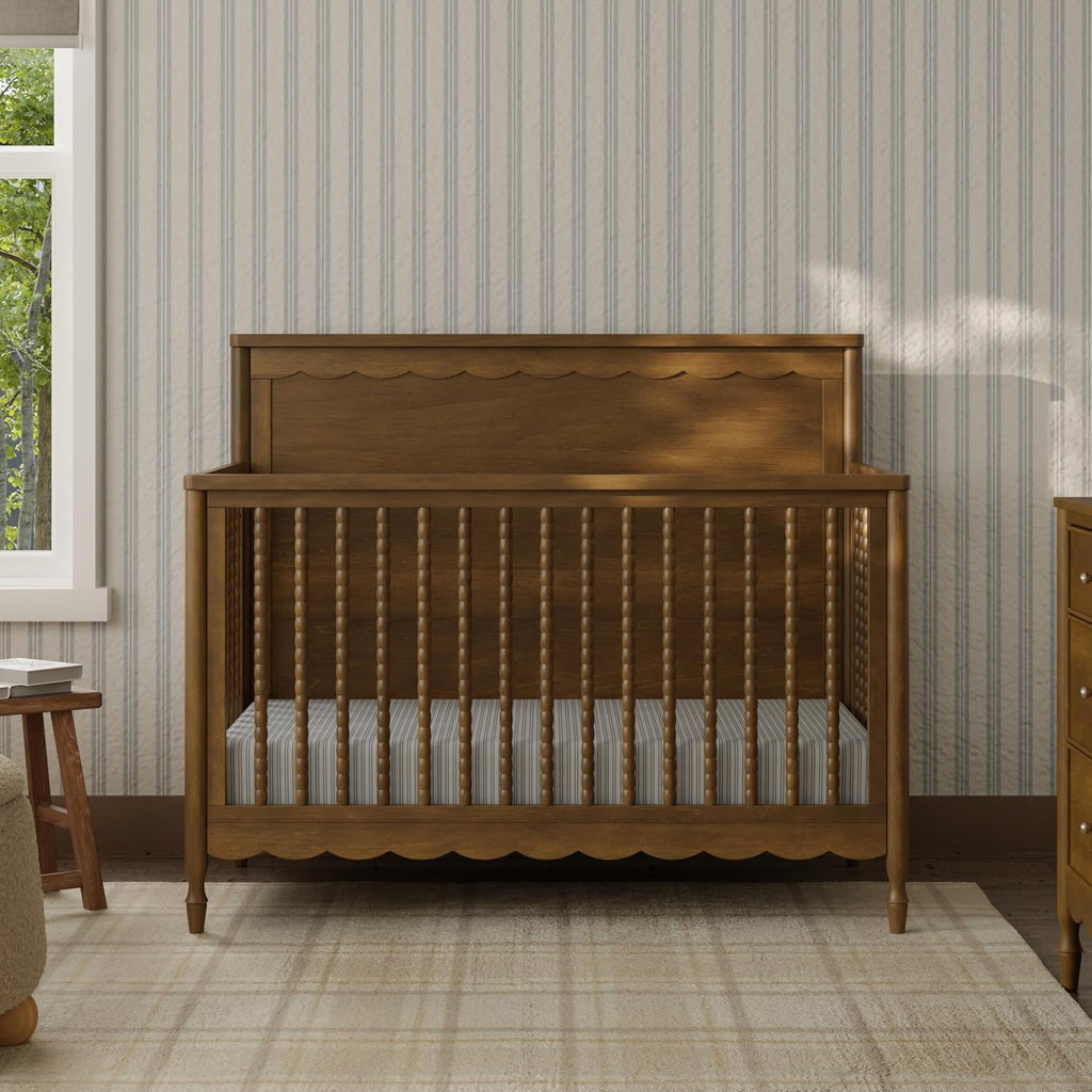 Namesake Ambrosia 4-in-1 Baby Convertible Crib, Natural Walnut
