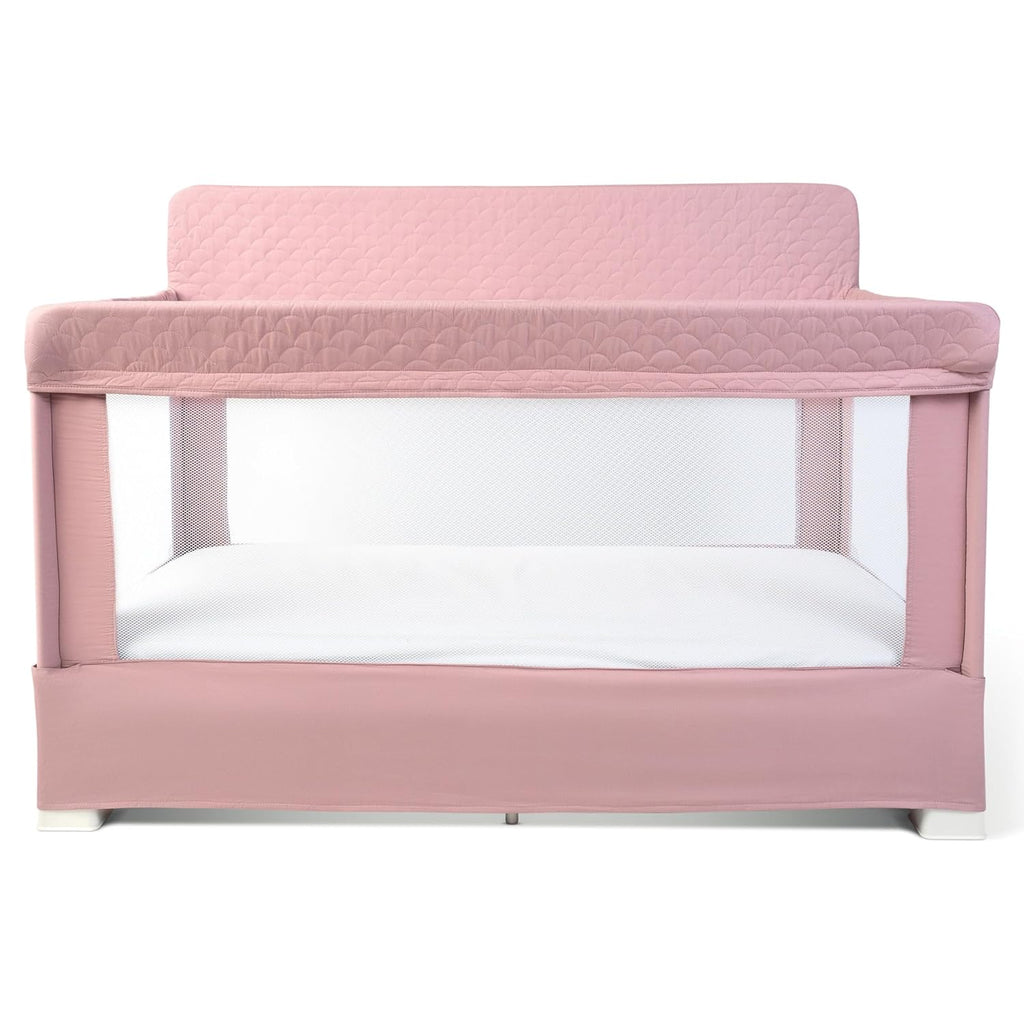 Baby Delight Lunaire Organic Full Size Crib, Organic Rose
