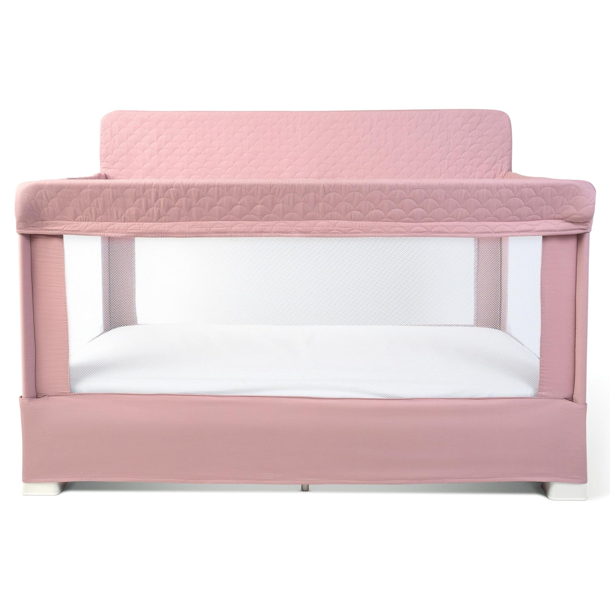 Baby Delight Lunaire Organic Full Size Crib, Organic Rose