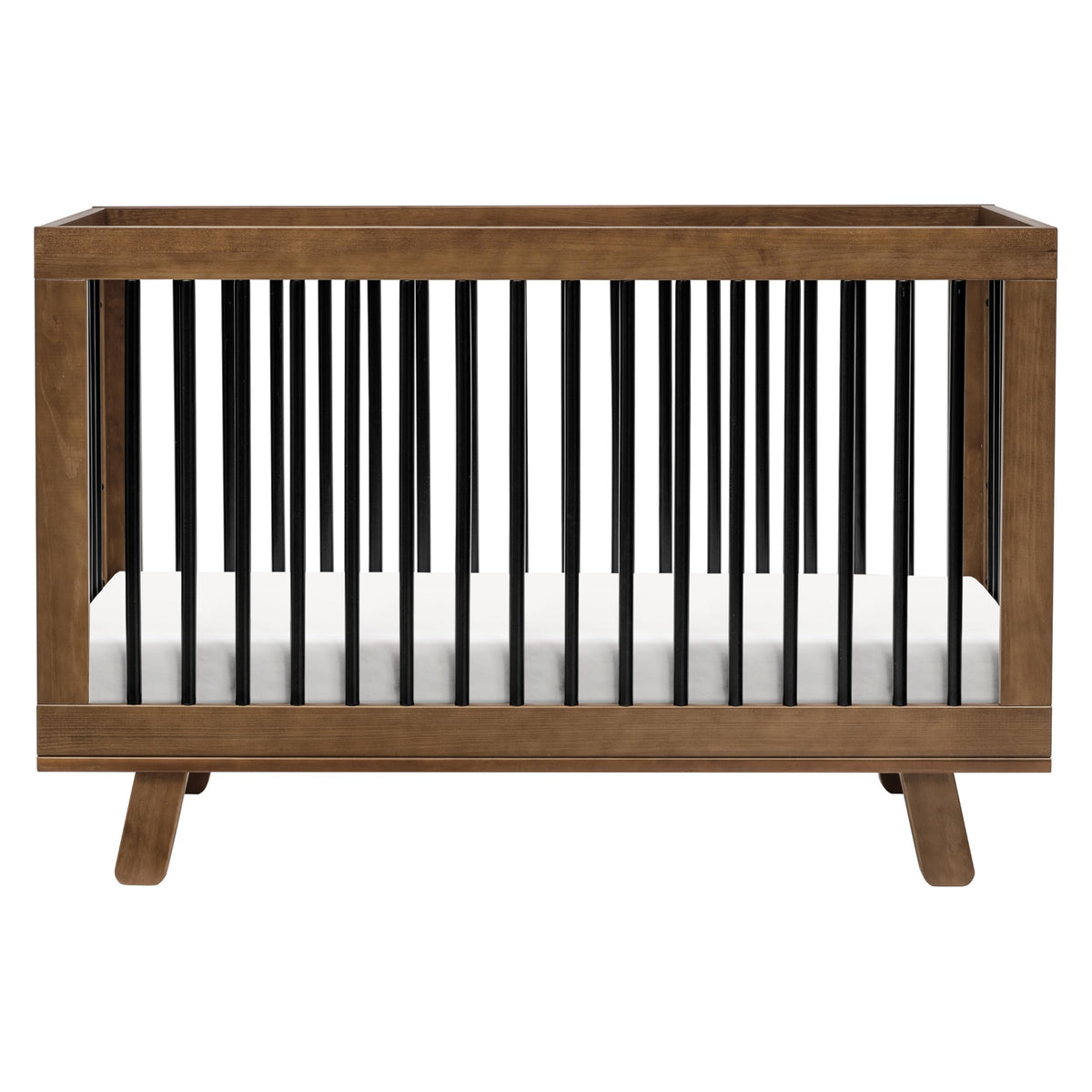Babyletto Hudson 3-in-1 Convertible Baby Crib, Natural Walnut