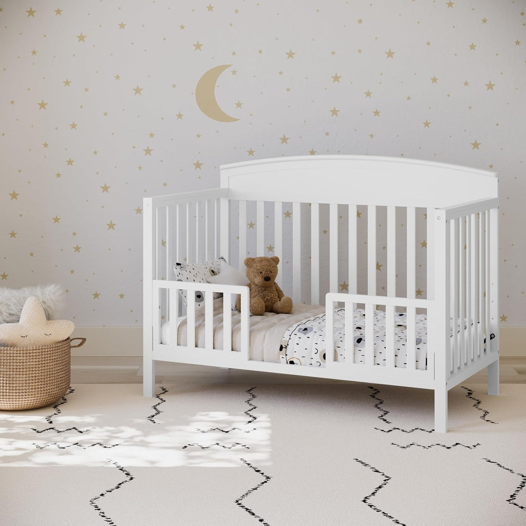 Graco Benton 5-in-1 Convertible Crib, White