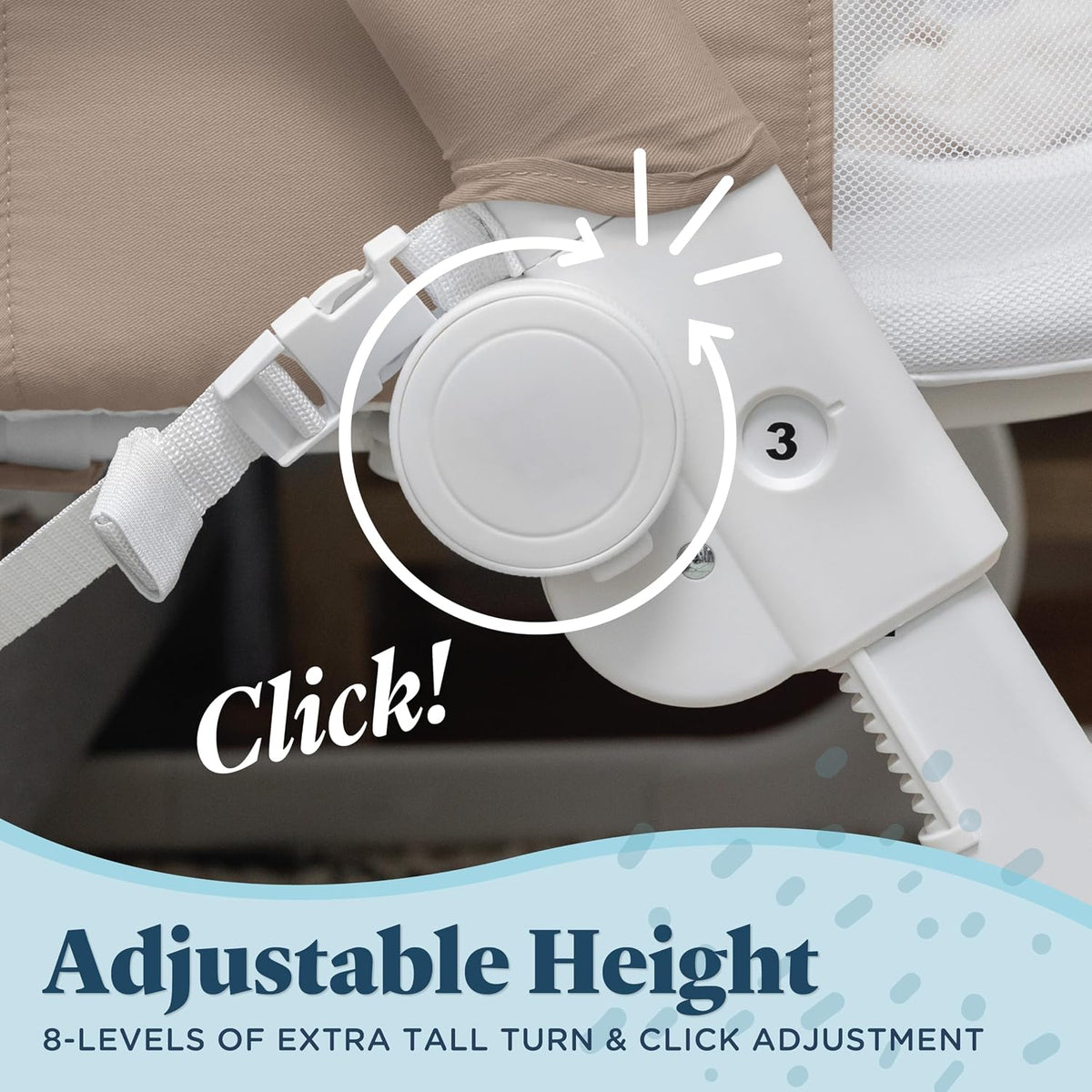 Baby Delight Beside Me™ Dreamer Bassinet, Organic Mocha