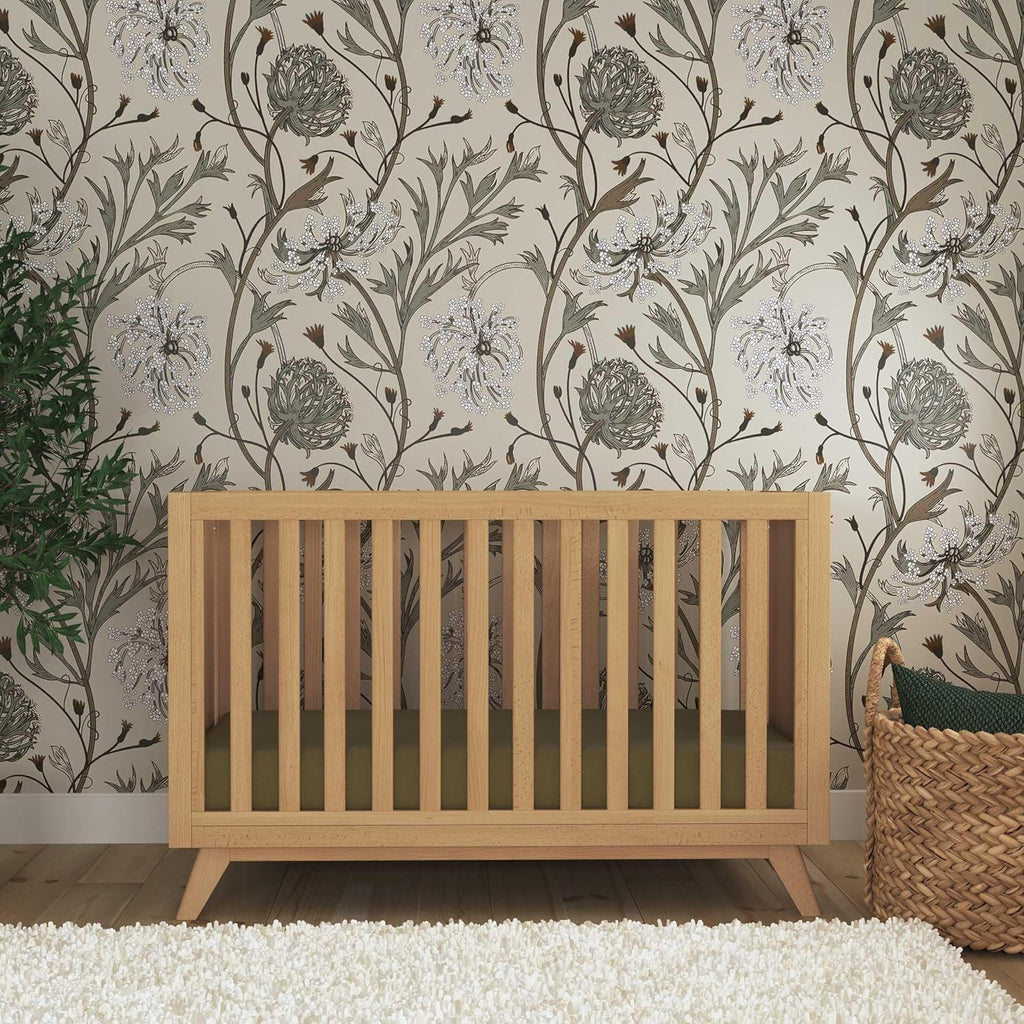 DaVinci Otto 3-in-1 Convertible Baby Crib, GREENGUARD Certified, Honey