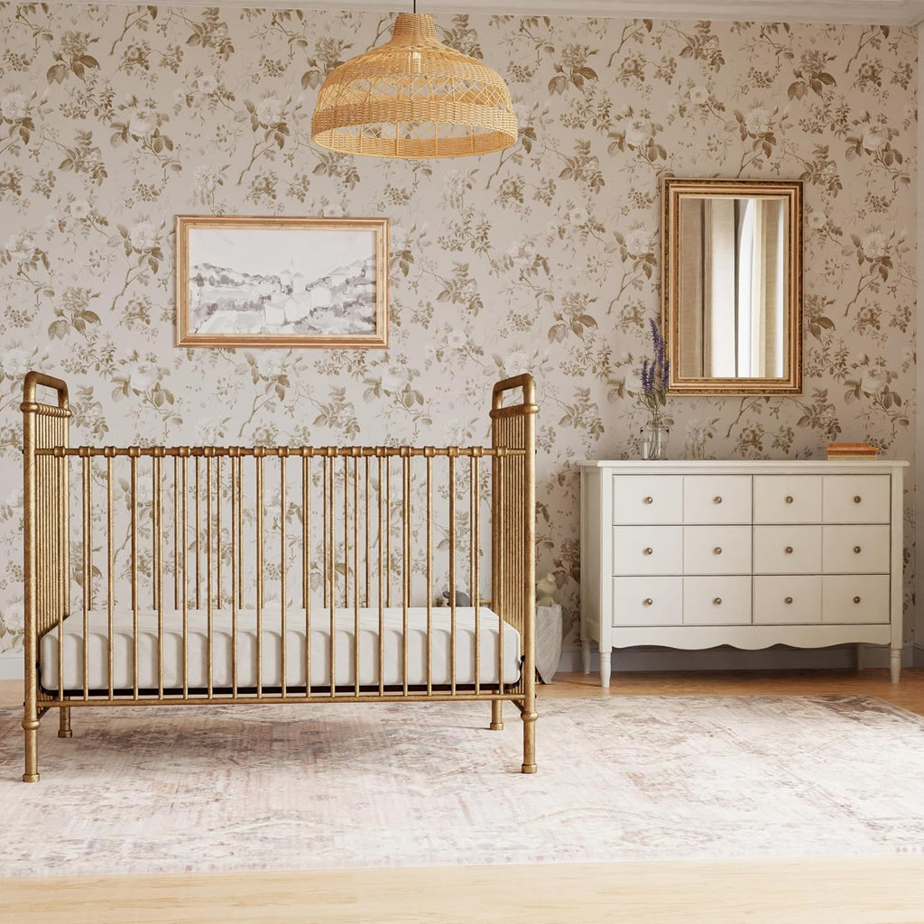 NAMESAKE Abigail 3-in-1 Convertible Baby Crib Gold