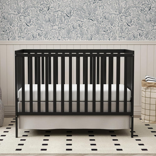 5-in-1 Convertible Baby Crib, Toddler, Daybed & Full-Size Bed