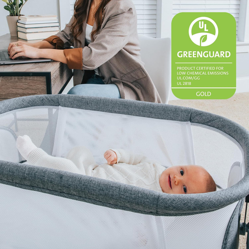 Chicco LullaGlide 3-in-1 Bassinet, Stationary, Gliding, Portable