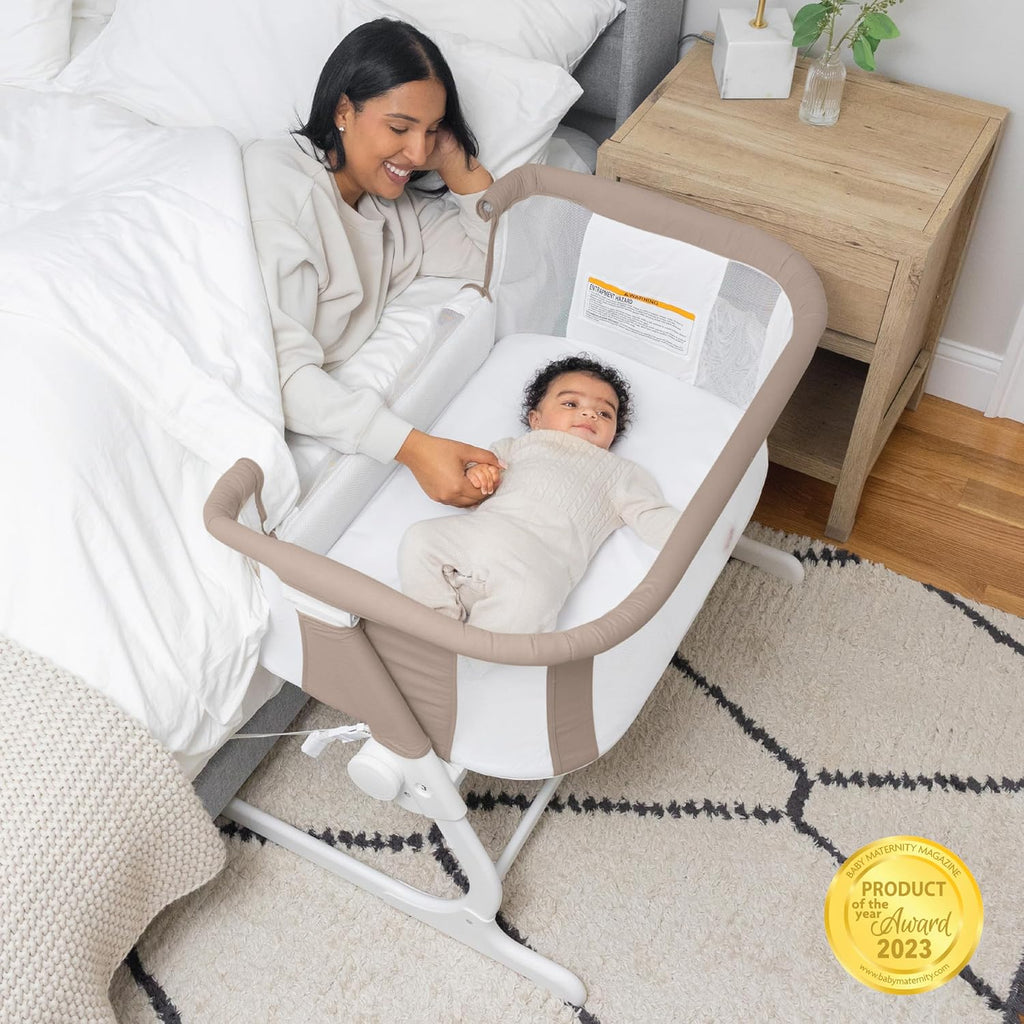 Baby Delight Beside Me™ Dreamer Bassinet, Organic Mocha