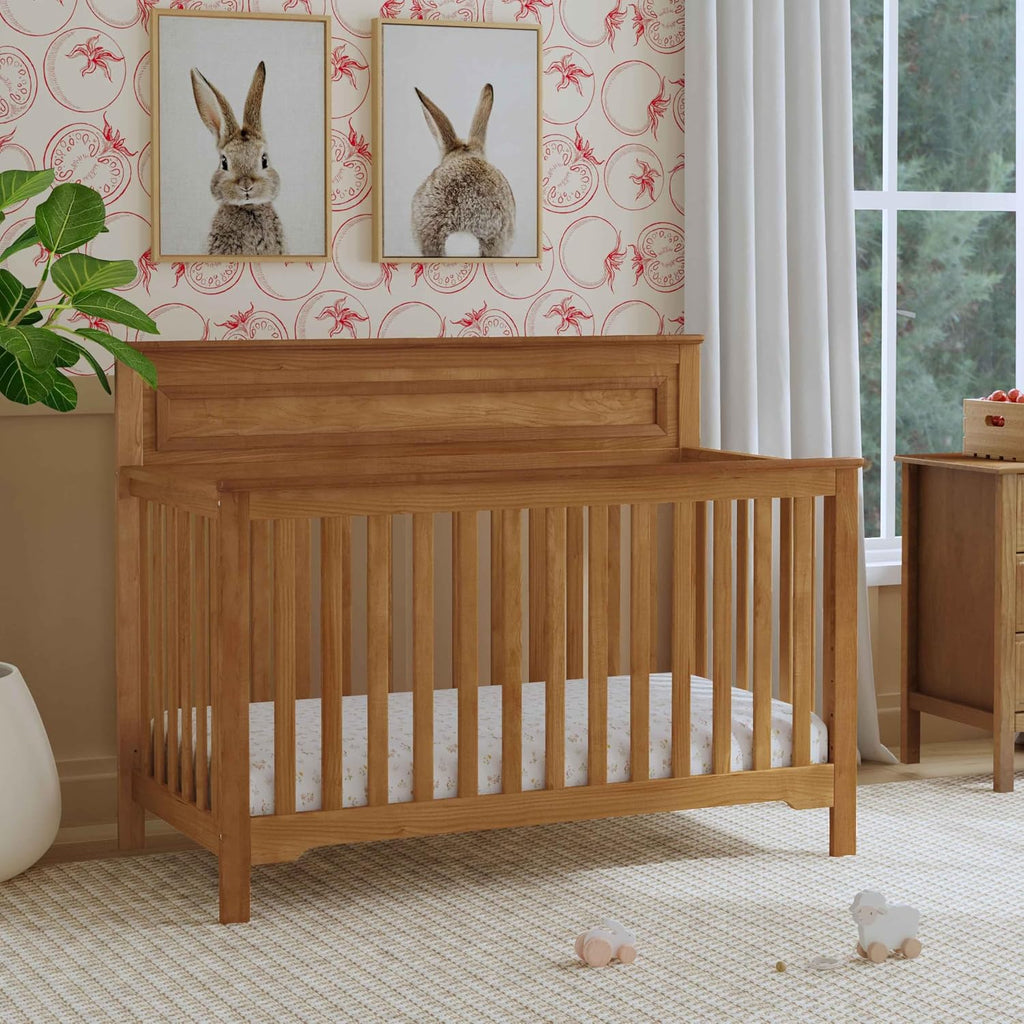 DaVinci Autumn 4-in-1 Convertible Baby Crib, Chestnut